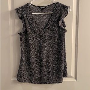 Express sleeveless blouse